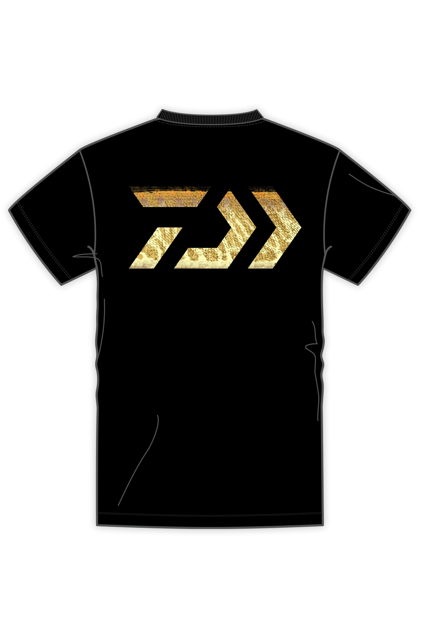 D-Vec Musky Pattern Logo T-Shirt