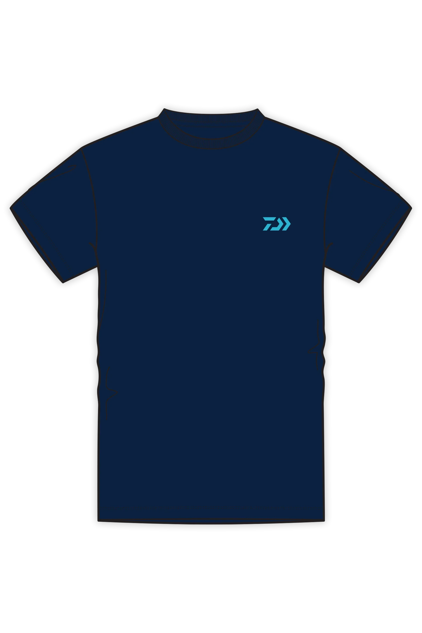 D-Vec Camo Ocean Logo T-Shirt