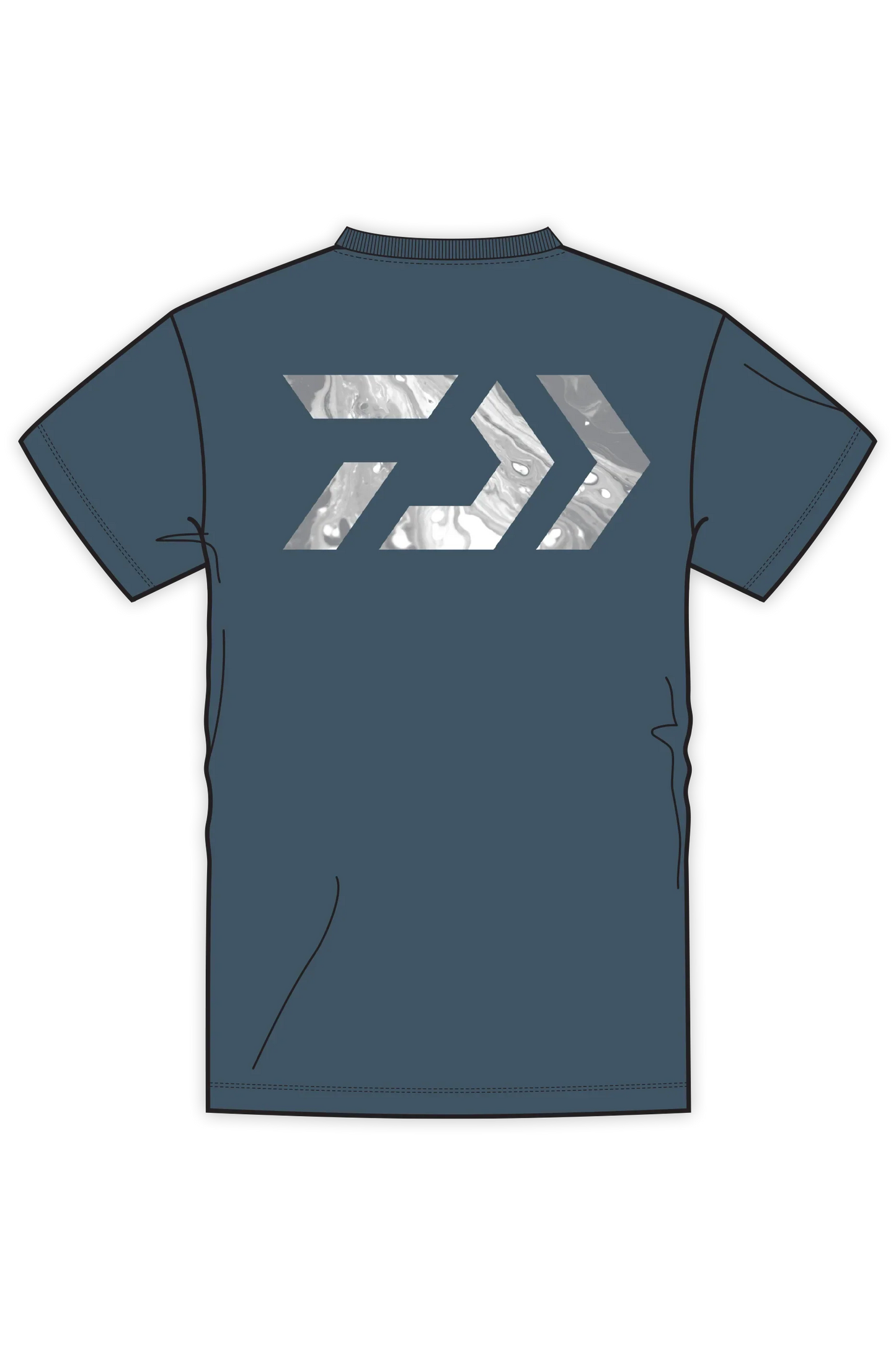 D-Vec Snow Camo Logo T-Shirt