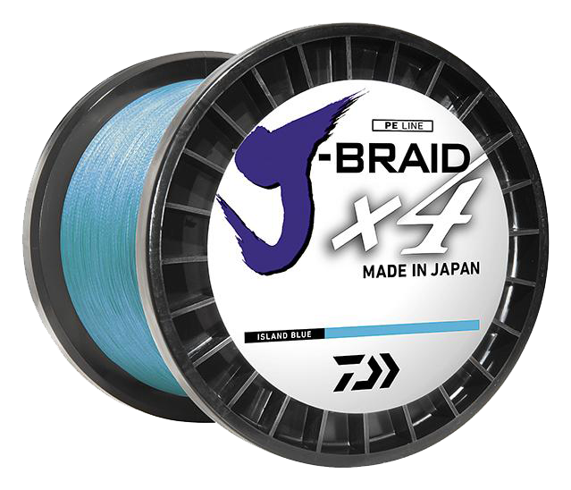 J-BRAID x4 BRAIDED LINE - ISLAND BLUE