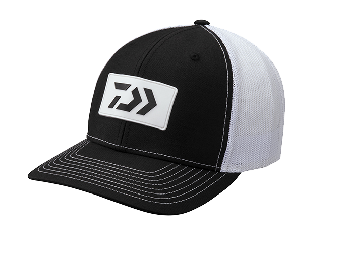 TRUCKER WITH RUBBER LOGO