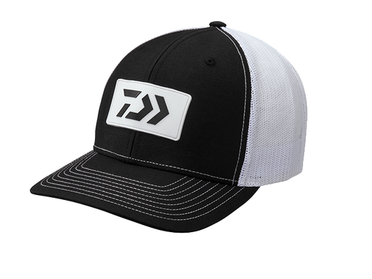 TRUCKER WITH RUBBER LOGO